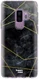 HappyCase Samsung Galaxy S9 Plus Hoesje Flexibel TPU Zwart Marmer afbeelding 1