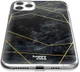 HappyCase Apple iPhone 11 Pro Max Hoesje Flexibel TPU Zwart Marmer afbeelding 6