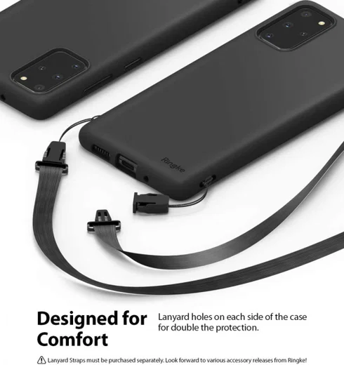 Ringke Air S Samsung Galaxy S20 Plus Hoesje Zwart afbeelding 5