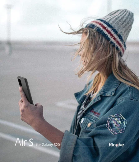Ringke Air S Samsung Galaxy S20 Plus Hoesje Zwart afbeelding 7