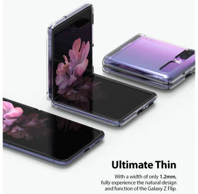 Ringke Slim Samsung Galaxy Z Flip Hoesje Ultra Dun Clear afbeelding 7