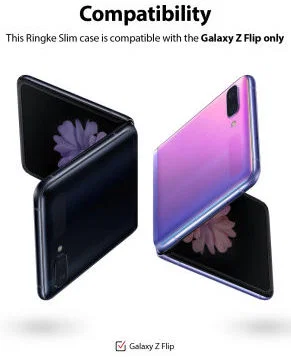 Ringke Slim Samsung Galaxy Z Flip Hoesje Ultra Dun Clear afbeelding 9