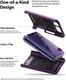 Ringke Slim Samsung Galaxy Z Flip Hoesje Ultra Dun Paars afbeelding 3