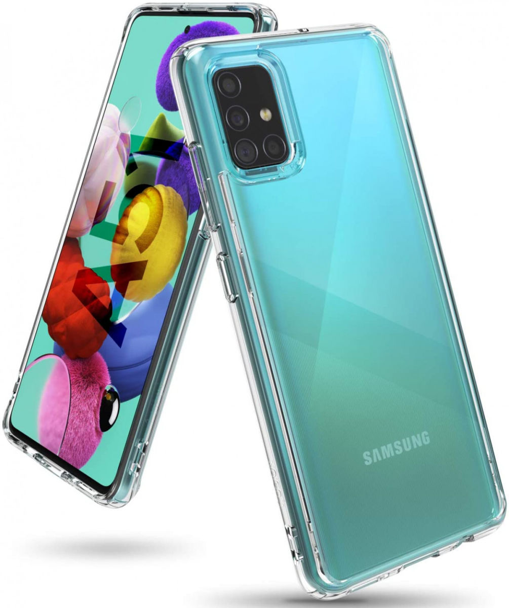 Ringke Fusion Samsung Galaxy A51 Hoesje Transparant afbeelding 1