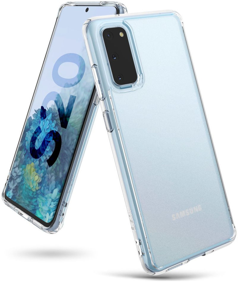 Ringke Fusion Samsung Galaxy S20 Hoesje Matte Transparant afbeelding 1