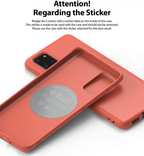 Ringke Air S Samsung Galaxy S20 Plus Hoesje Rood afbeelding 4