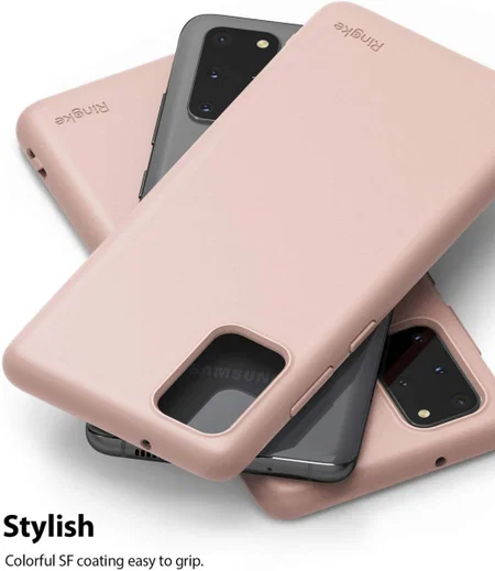 Ringke Air S Samsung Galaxy S20 Plus Hoesje Roze afbeelding 2