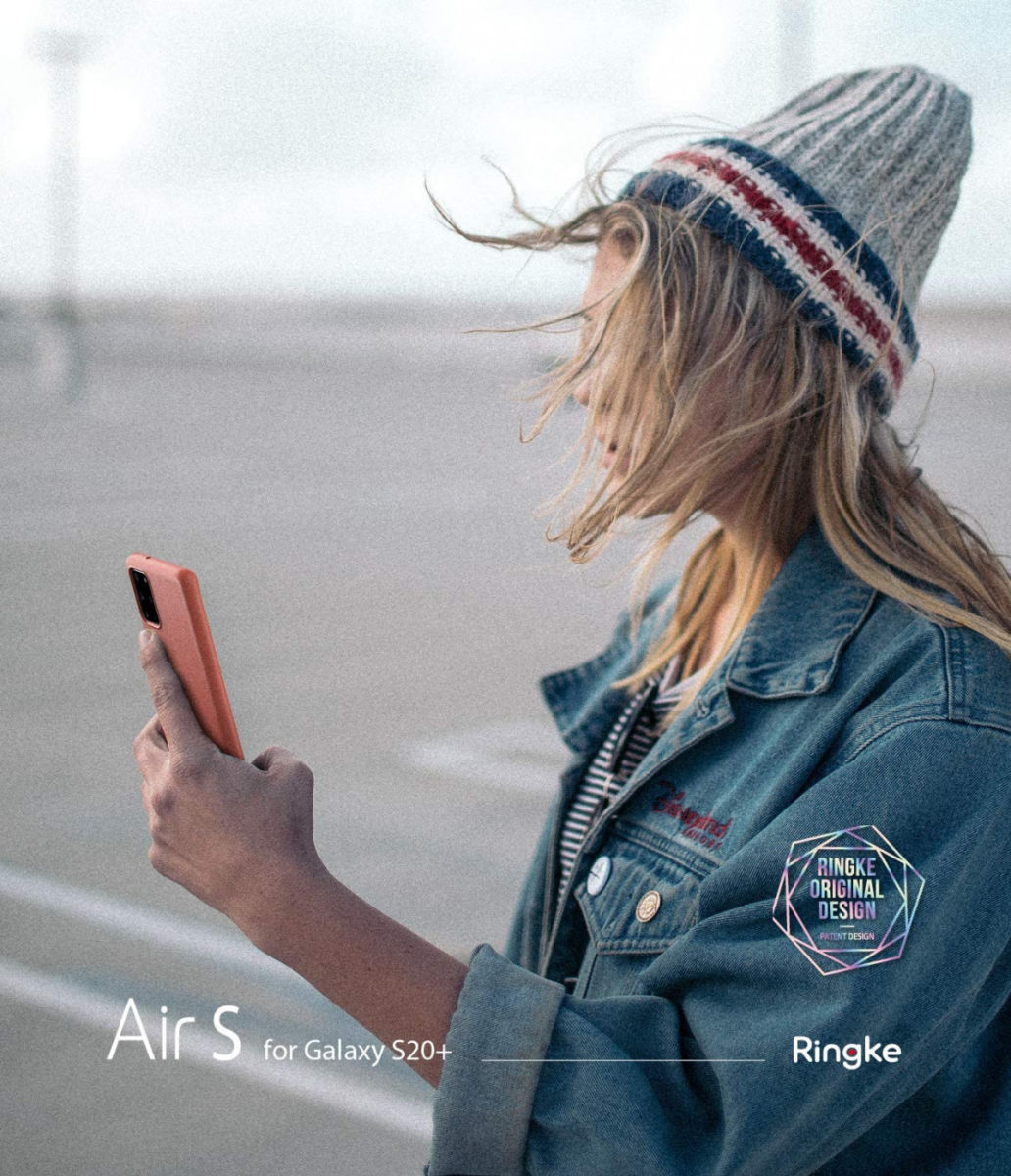 Ringke Air S Samsung Galaxy S20 Plus Hoesje Roze afbeelding 8