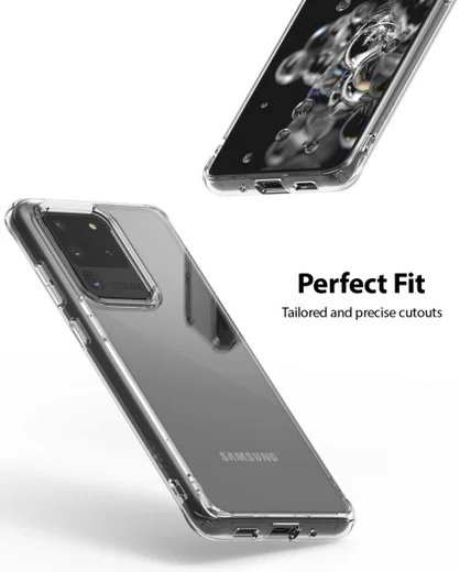 Ringke Fusion Samsung Galaxy S20 Ultra Transparant afbeelding 2
