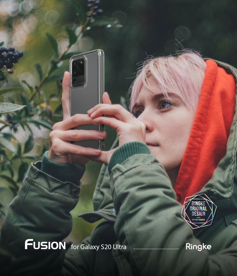 Ringke Fusion Samsung Galaxy S20 Ultra Transparant afbeelding 8