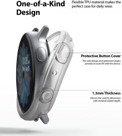 Ringke Air Sports Samsung Galaxy Watch Active 2 44MM Case Transparant afbeelding 4