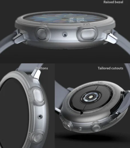 Ringke Air Sports Samsung Galaxy Watch Active 2 44MM Case Zwart afbeelding 8