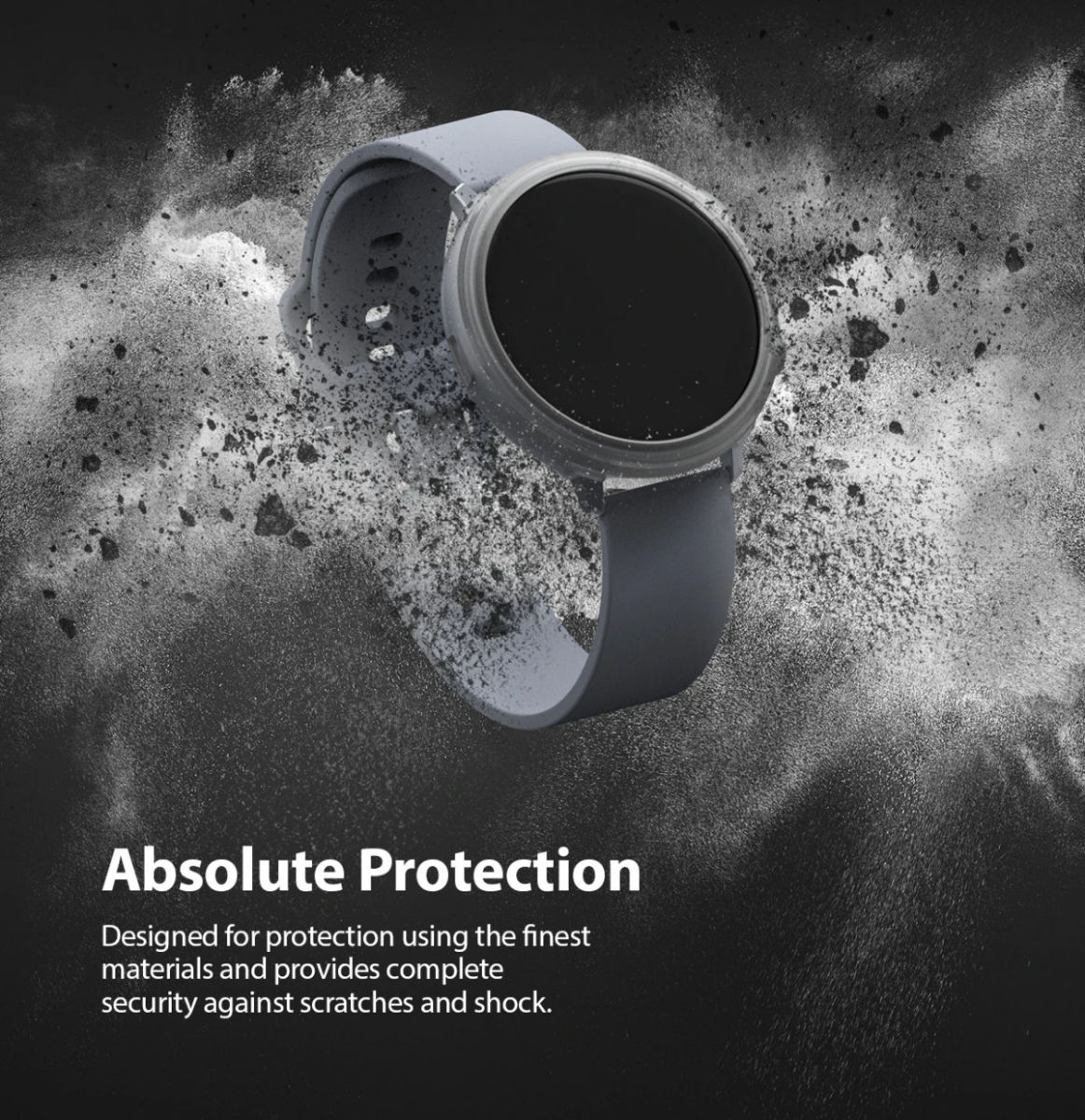 Ringke Air Sports Samsung Galaxy Watch Active 2 44MM Case Zwart afbeelding 7