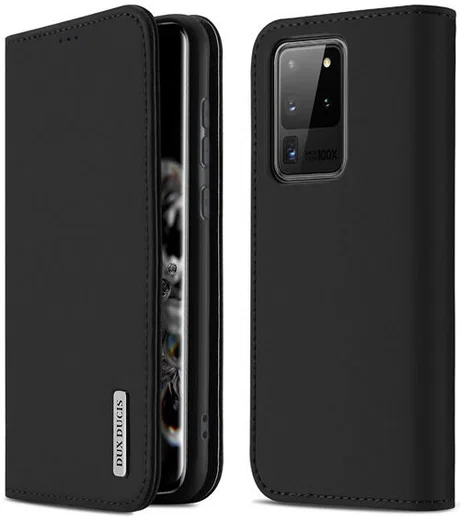 Dux Ducis Wish Series Samsung Galaxy S20 Ultra Hoesje Zwart afbeelding 1