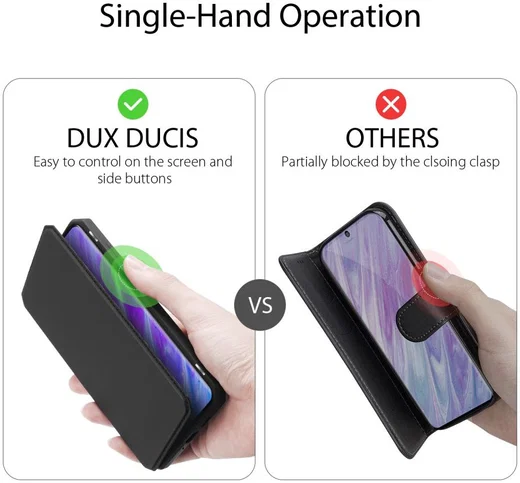 Dux Ducis Skin X Series Samsung Galaxy S20 Hoesje Zwart afbeelding 9
