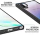 Samsung Galaxy Note 10 Hoesje Hybride Iron Man Series Zwart afbeelding 3