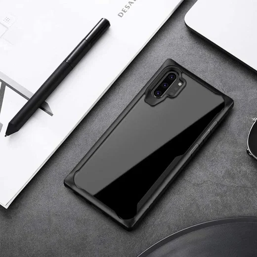 Samsung Galaxy Note 10 Hoesje Hybride Iron Man Series Zwart afbeelding 4