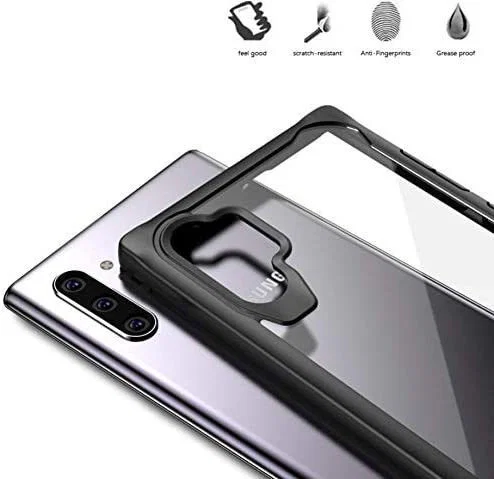 Samsung Galaxy Note 10 Hoesje Hybride Iron Man Series Zwart afbeelding 5