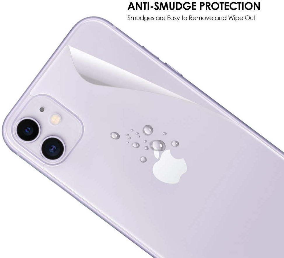 Apple iPhone 11 Bescherm folie voor de Achterkant afbeelding 3