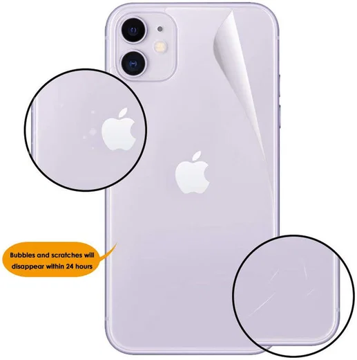 Apple iPhone 11 Bescherm folie voor de Achterkant afbeelding 2
