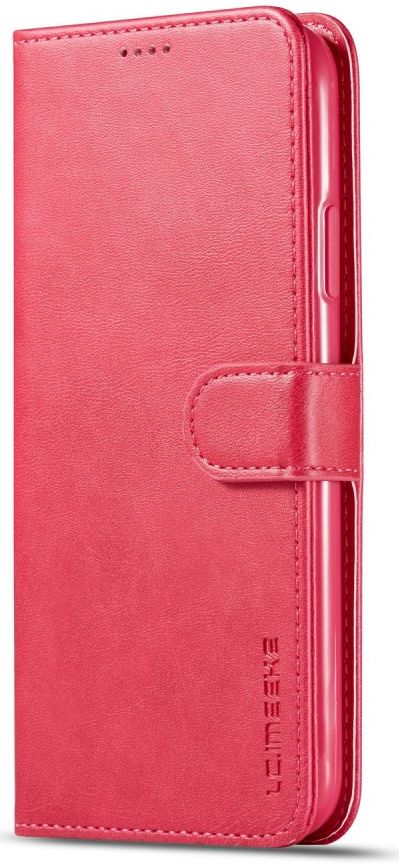 Apple iPhone 11 Pro Max Stand Portemonnee Bookcase Hoesje Rood afbeelding 4