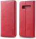 AZNS Retro Samsung Galaxy S10 5G Portemonnee Stand Hoesje Rood afbeelding 4