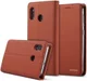 Samsung Galaxy A40 Hoesje Wallet Bookcase Kunstleer Bruin afbeelding 10