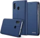 Samsung Galaxy A40 Hoesje Wallet Bookcase Kunstleer Blauw afbeelding 13