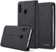 Samsung Galaxy A40 Hoesje Wallet Bookcase Kunstleer Zwart afbeelding 12