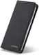 Samsung Galaxy A40 Hoesje Wallet Bookcase Kunstleer Zwart afbeelding 10