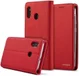 Samsung Galaxy A40 Hoesje Wallet Bookcase Kunstleer Rood afbeelding 9