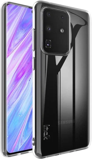 IMAK UX-5 Series Samsung Galaxy S20 Ultra Hoesje TPU Transparant afbeelding 1