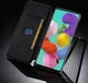 Samsung Galaxy A51 Hoesje Vintage Bookcase met Kaarthouder Zwart afbeelding 9