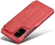 Samsung Galaxy A51 Hoesje Vintage Bookcase met Kaarthouder Rood afbeelding 5