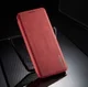 Samsung Galaxy A51 Hoesje Vintage Bookcase met Kaarthouder Rood afbeelding 14