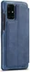 Samsung Galaxy A51 Hoesje Vintage Bookcase met Kaarthouder Blauw afbeelding 2