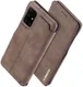 Samsung Galaxy A51 Hoesje Vintage Bookcase met Kaarthouder Coffee afbeelding 3