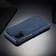 Samsung Galaxy A71 Hoesje Vintage Bookcase met Kaarthouder Blauw afbeelding 11