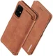 Samsung Galaxy A71 Hoesje Vintage Bookcase met Kaarthouder Bruin afbeelding 4