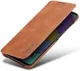 Samsung Galaxy A71 Hoesje Vintage Bookcase met Kaarthouder Bruin afbeelding 1