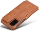 Samsung Galaxy A71 Hoesje Vintage Bookcase met Kaarthouder Bruin afbeelding 6