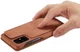 Samsung Galaxy A71 Hoesje Vintage Bookcase met Kaarthouder Bruin afbeelding 11