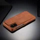 Samsung Galaxy A71 Hoesje Vintage Bookcase met Kaarthouder Bruin afbeelding 15