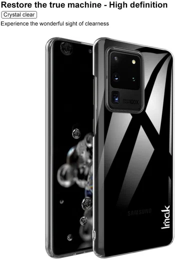 IMAK Crystal II Pro Samsung S20 Ultra Hoesje met Screenprotector afbeelding 11