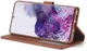 Samsung Galaxy S20 Retro Book Case Portemonnee Hoesje Bruin afbeelding 2