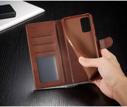 Samsung Galaxy S20 Retro Book Case Portemonnee Hoesje Bruin afbeelding 13