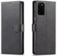 Samsung Galaxy S20 Retro Book Case Portemonnee Hoesje Zwart afbeelding 2