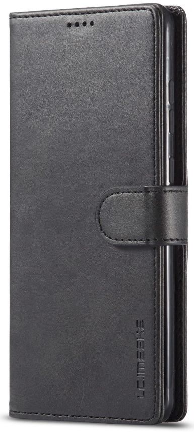 Samsung Galaxy S20 Retro Book Case Portemonnee Hoesje Zwart afbeelding 1