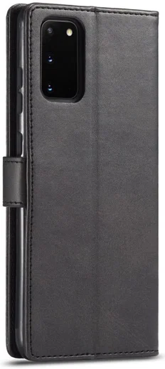 Samsung Galaxy S20 Retro Book Case Portemonnee Hoesje Zwart afbeelding 4