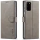 Samsung Galaxy S20 Retro Book Case Portemonnee Hoesje Grijs afbeelding 4